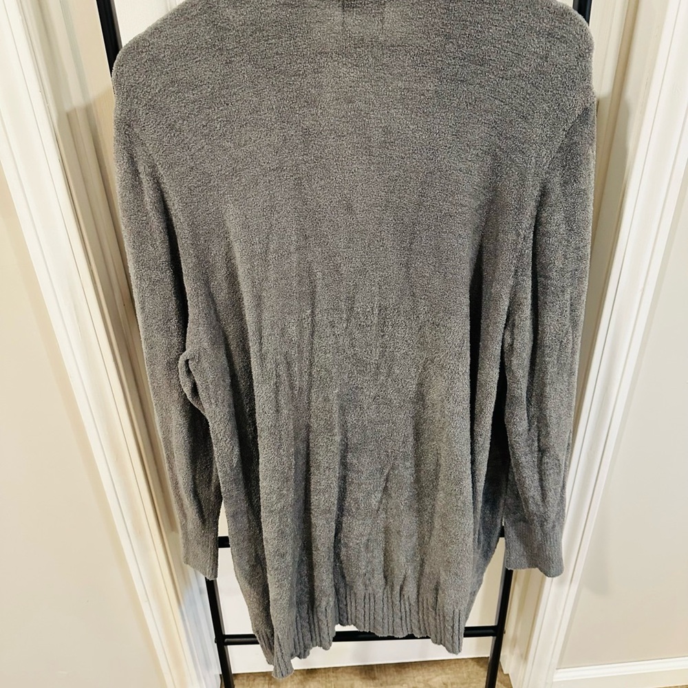 Ruby Rd Gray Cozy Cardigan - Picture 10 of 10